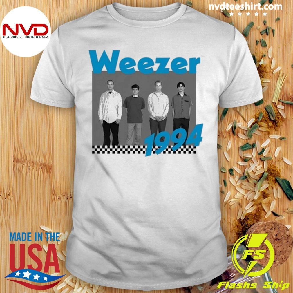 Weezer 1994 Tracklist Shirt