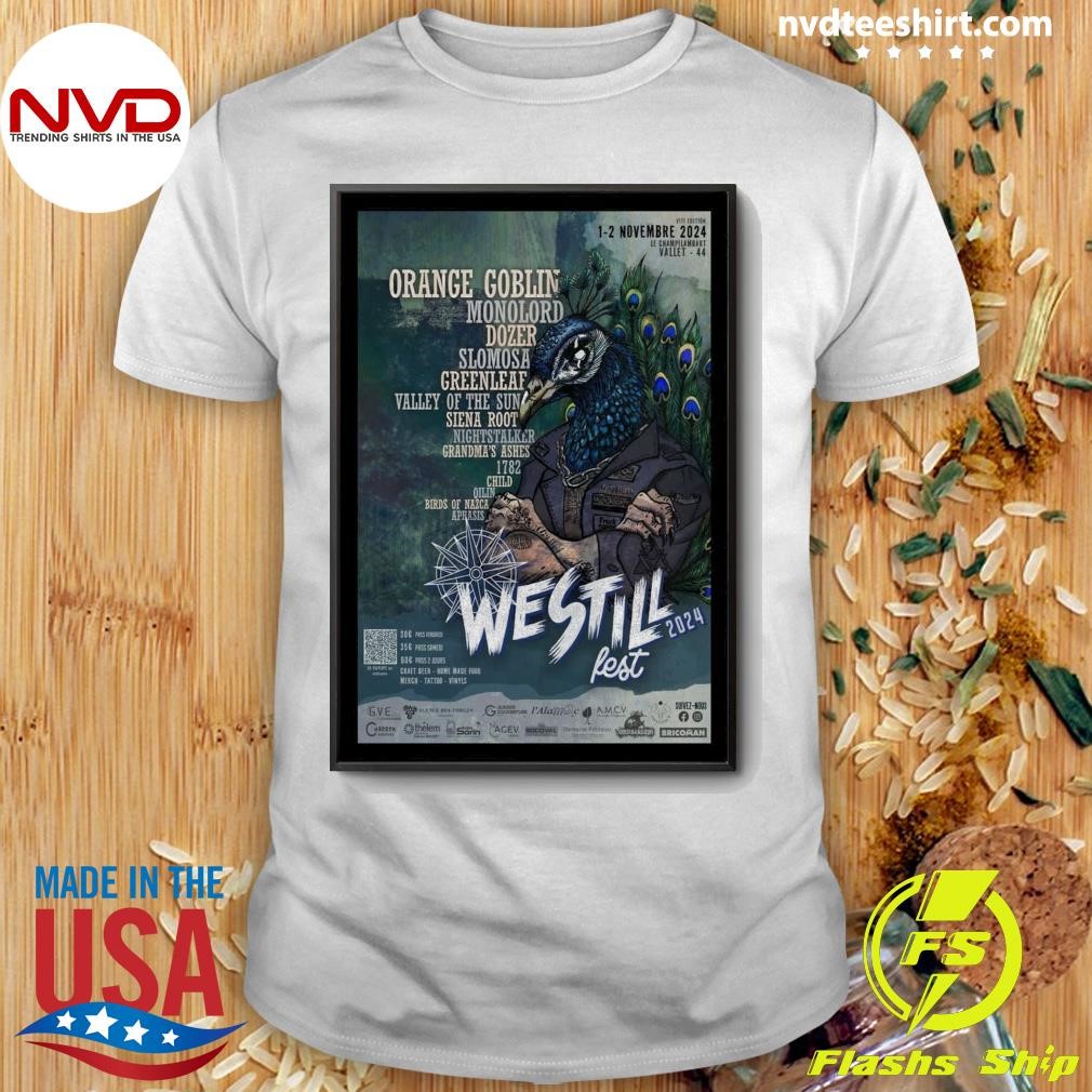 Westill Fest On November 1-2 2024 In Vallet France Shirt