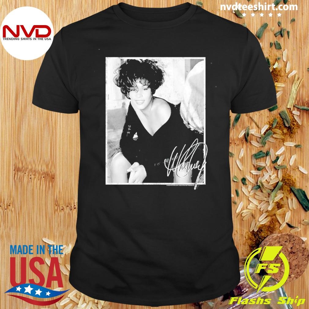 Whitney Houston Signature Shirt