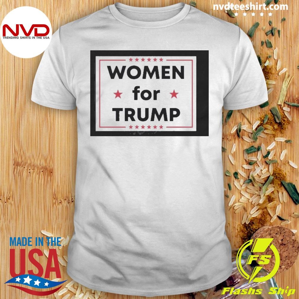 Women Vote For Trump 2024 Shirt