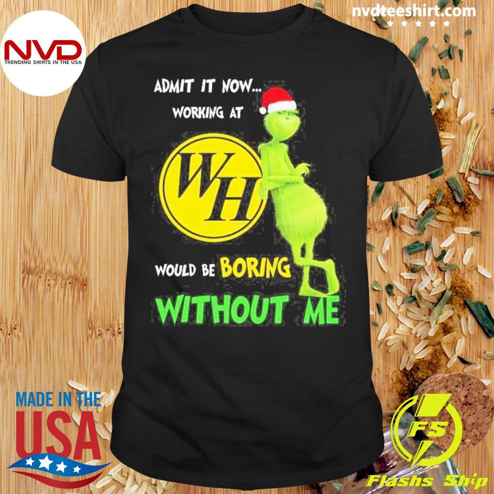 Working At Waffle House Would Be Boring Without Me Christmas 2024 Shirt