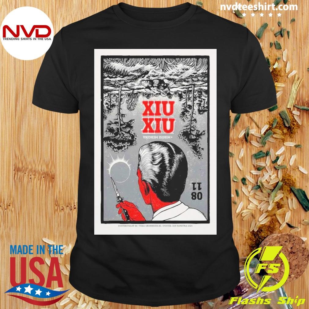 Xiu Xiu Nov 8 2024 Vera Groningen Poster Shirt