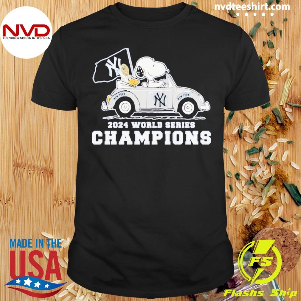 Yankees x Snoopy World Series Champs 2024 Shirt