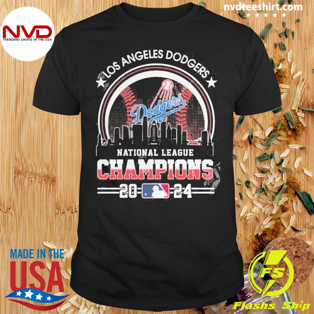 Los Angeles Dodgers National League Champions 2024 Shirt