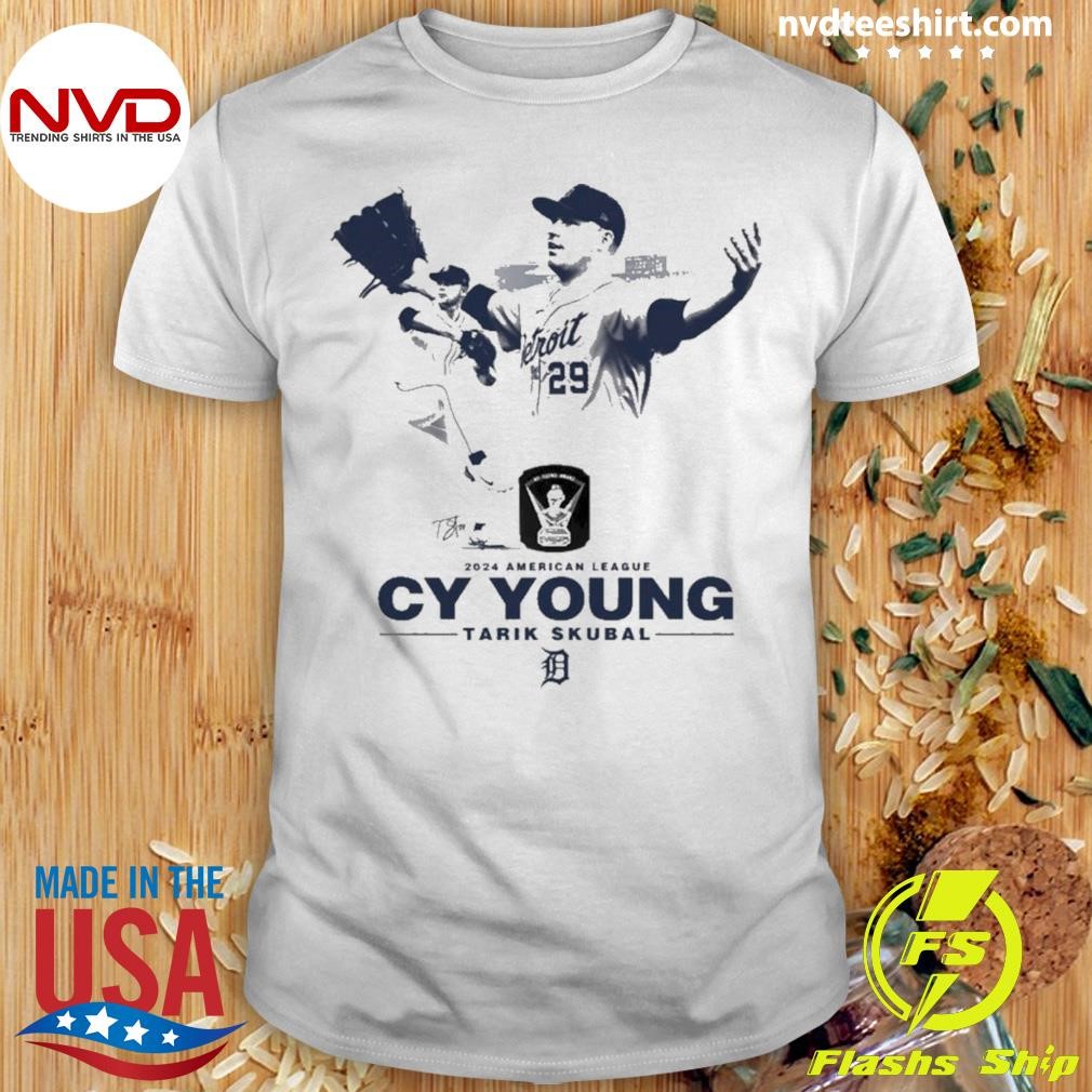 2024 American League Cy Young Award Winner Tarik Skubal Shirt