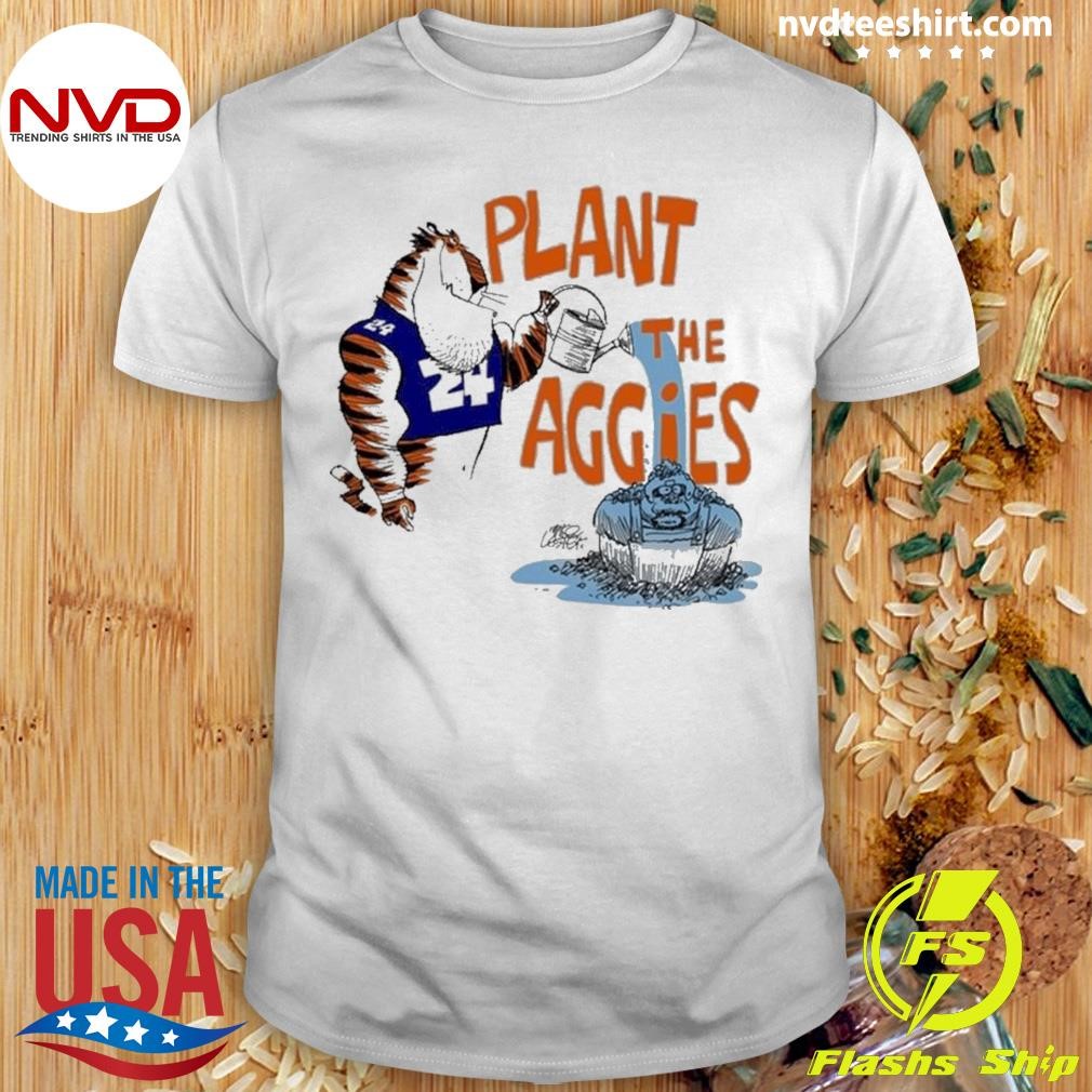 2024 Auburn Vs Texas A&M Rags Game Plant The Aggies Shirt