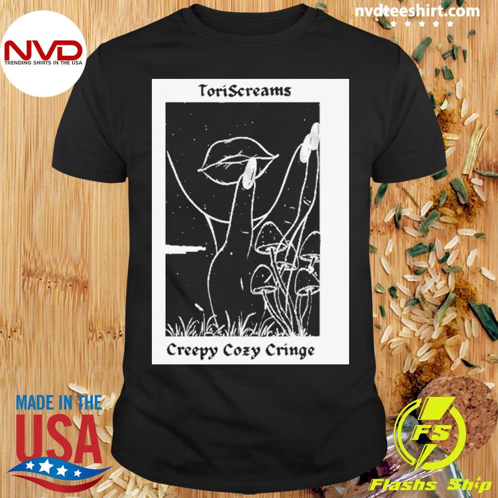 2024 Toriscreams Creepy Cozy Cringe Shirt