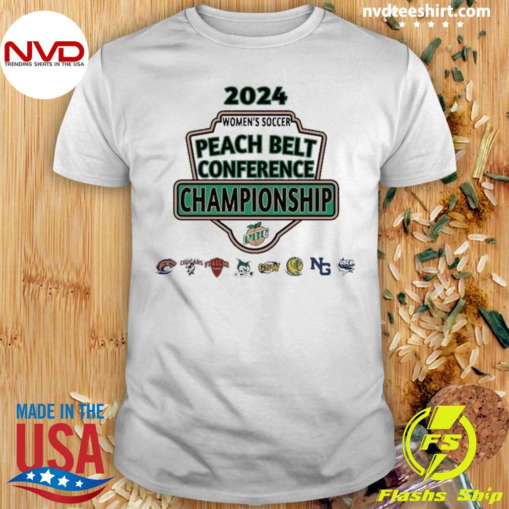 2024 Women’s Soccer Peach Belt Conference Championship Shirt