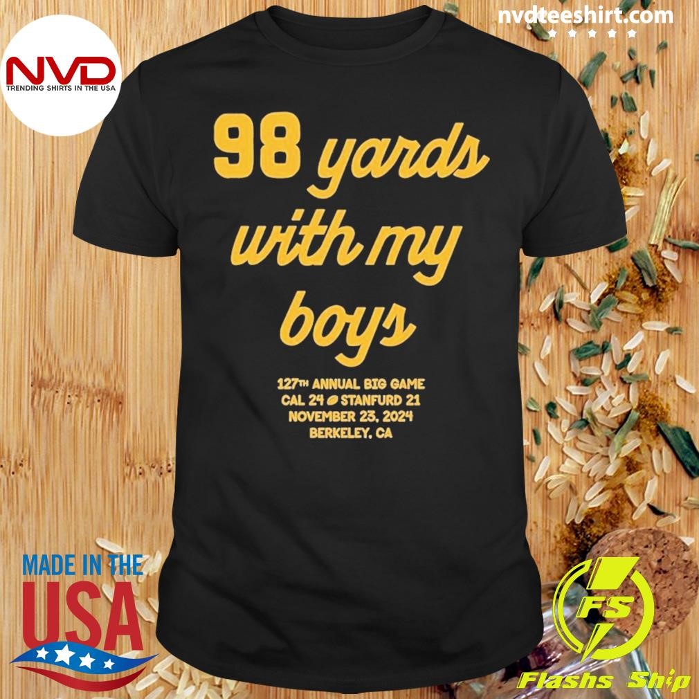 98 Yards with My Boys Shirt