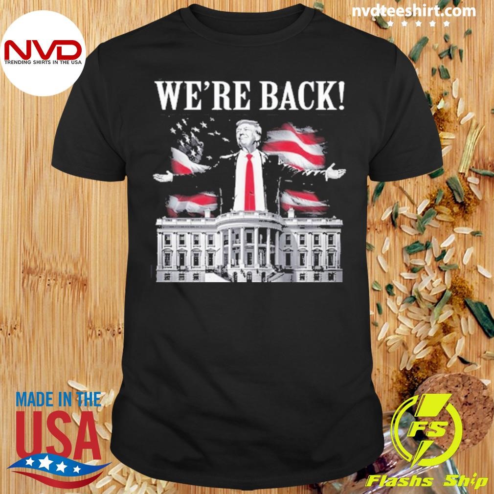 Adam Calhoun Trump We're Back 2024 Shirt