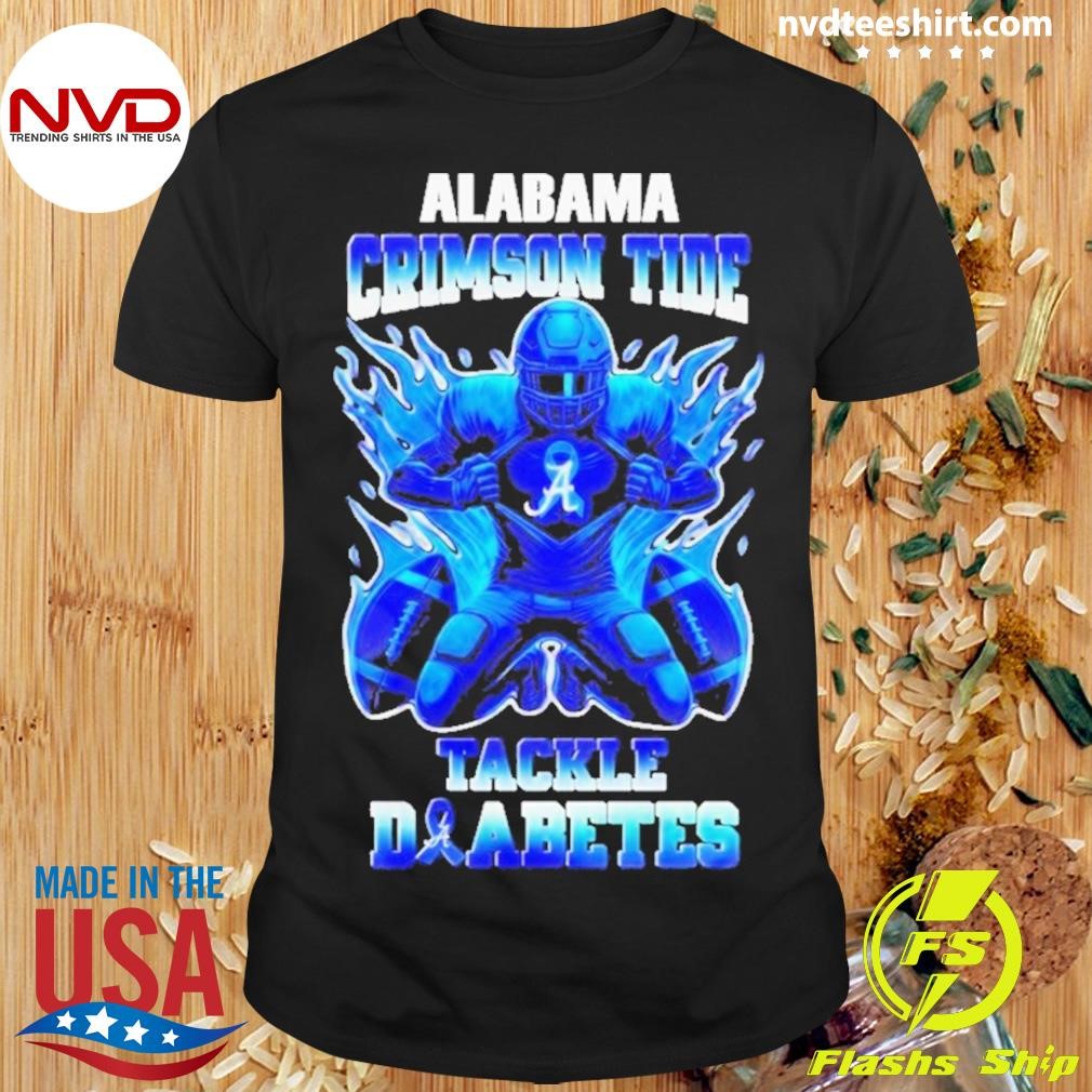 Alabama Crimson Tide Tackle Diabetes Awareness Month November Shirt