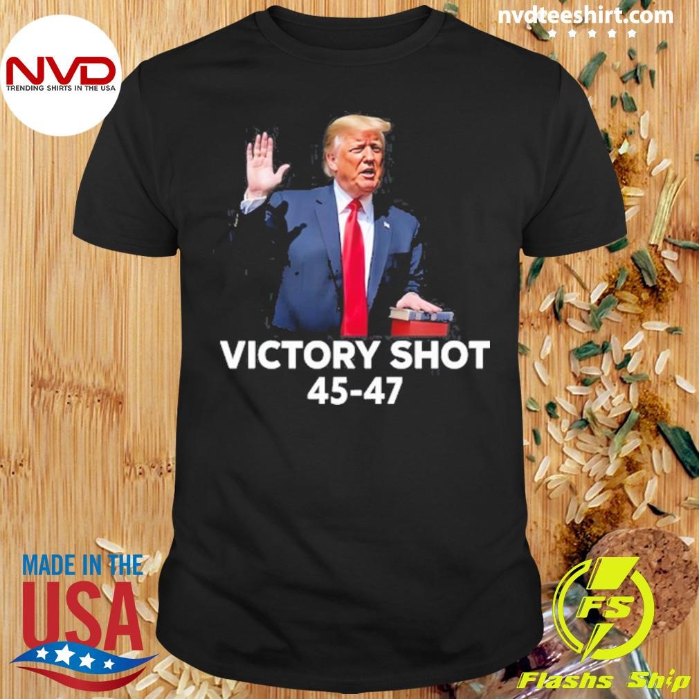 Amer1can Barbie Trump Victory Shot 45-47 Shirt