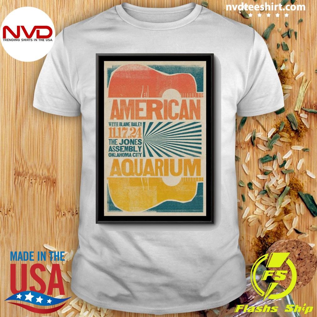 American With Blaine Bailey 11.17.24 The Jones Assembly Oklahoma City Aquarium Shirt