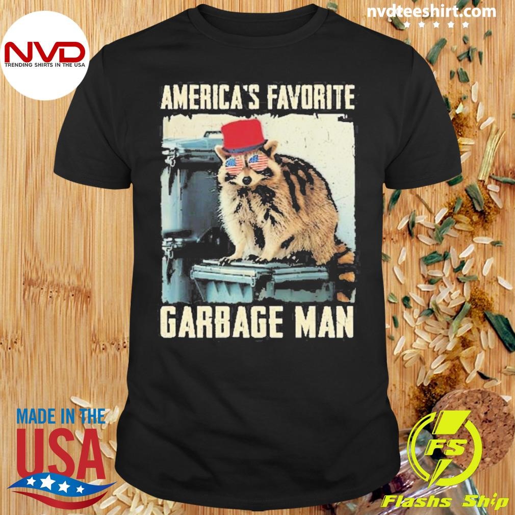 America’s Favorite Garbage Man Squirrel Shirt