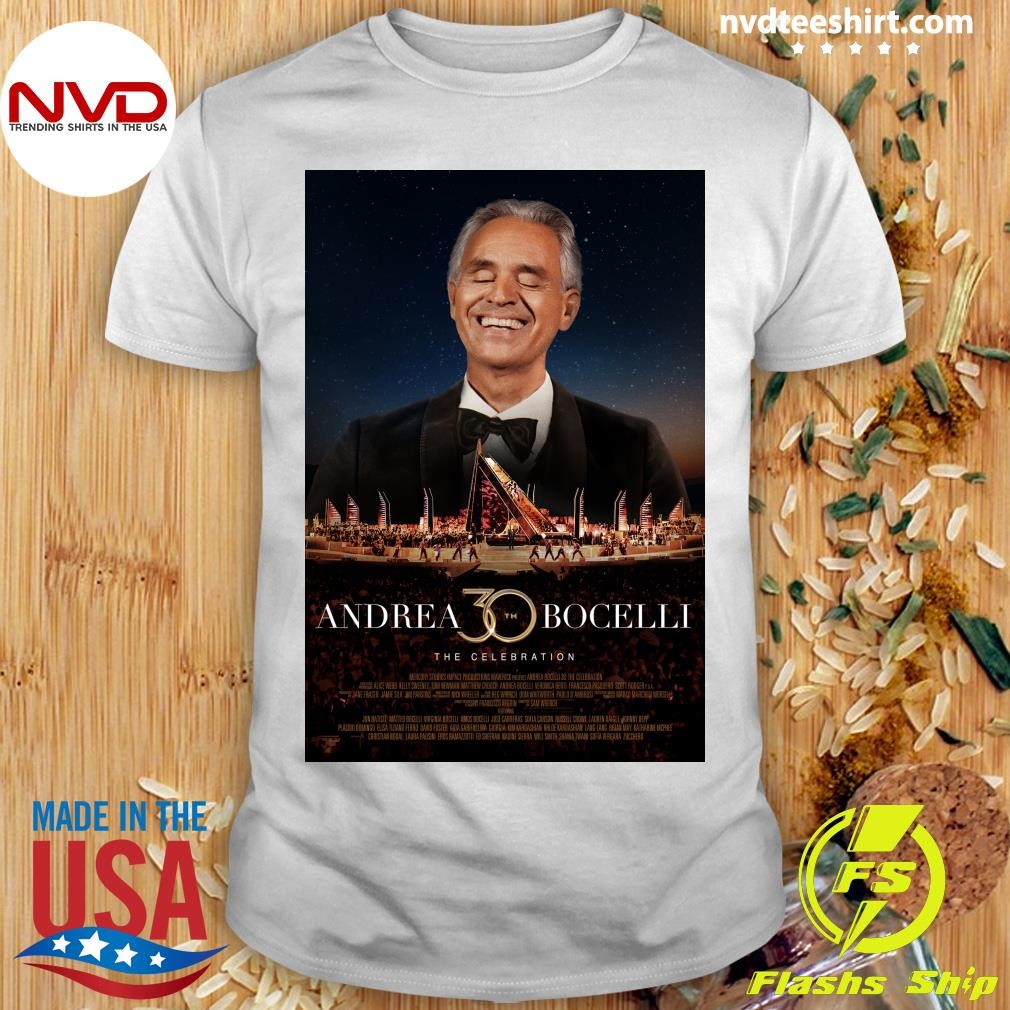 Andrea Bocelli 30 The Celebration Shirt