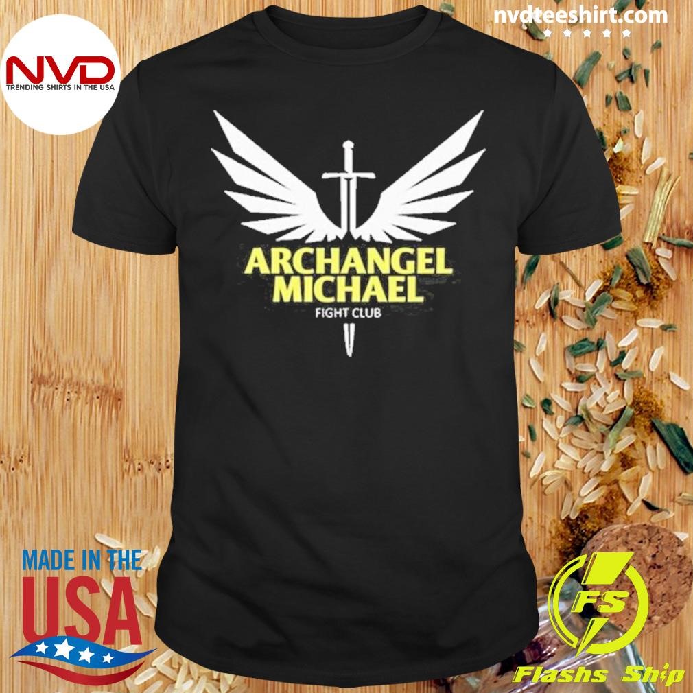 Archangel Michael Fight Club Shirt