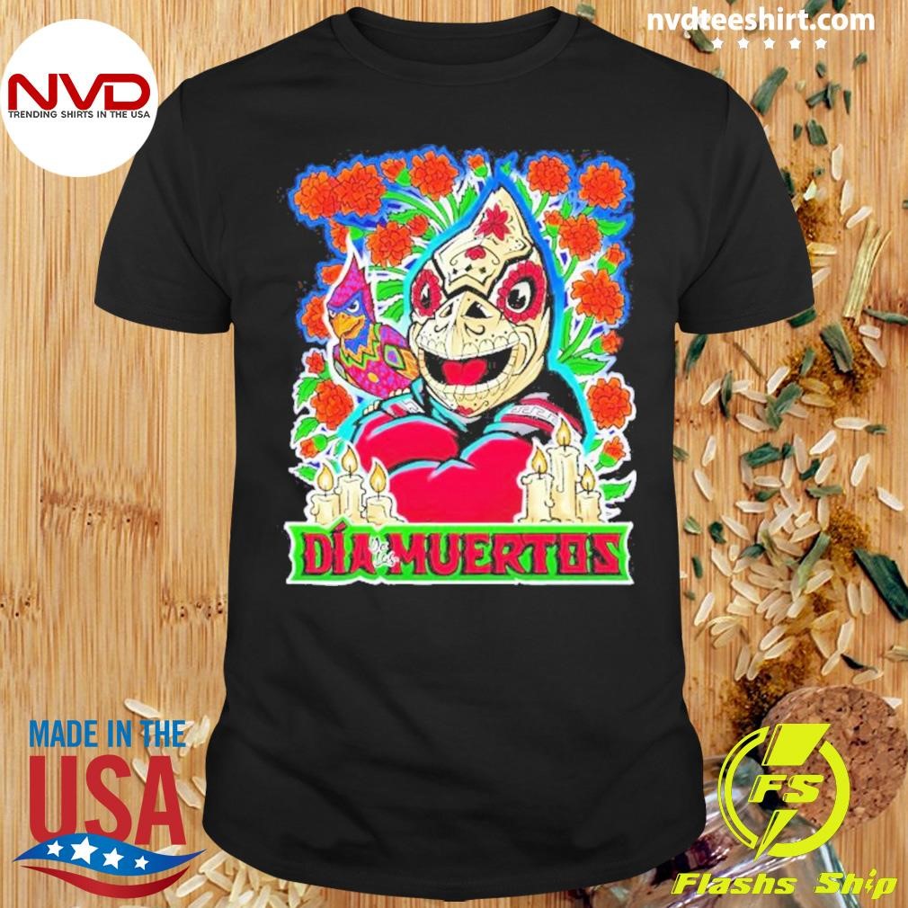 Arizona Cardinals Día de Muertos 2024 Shirt