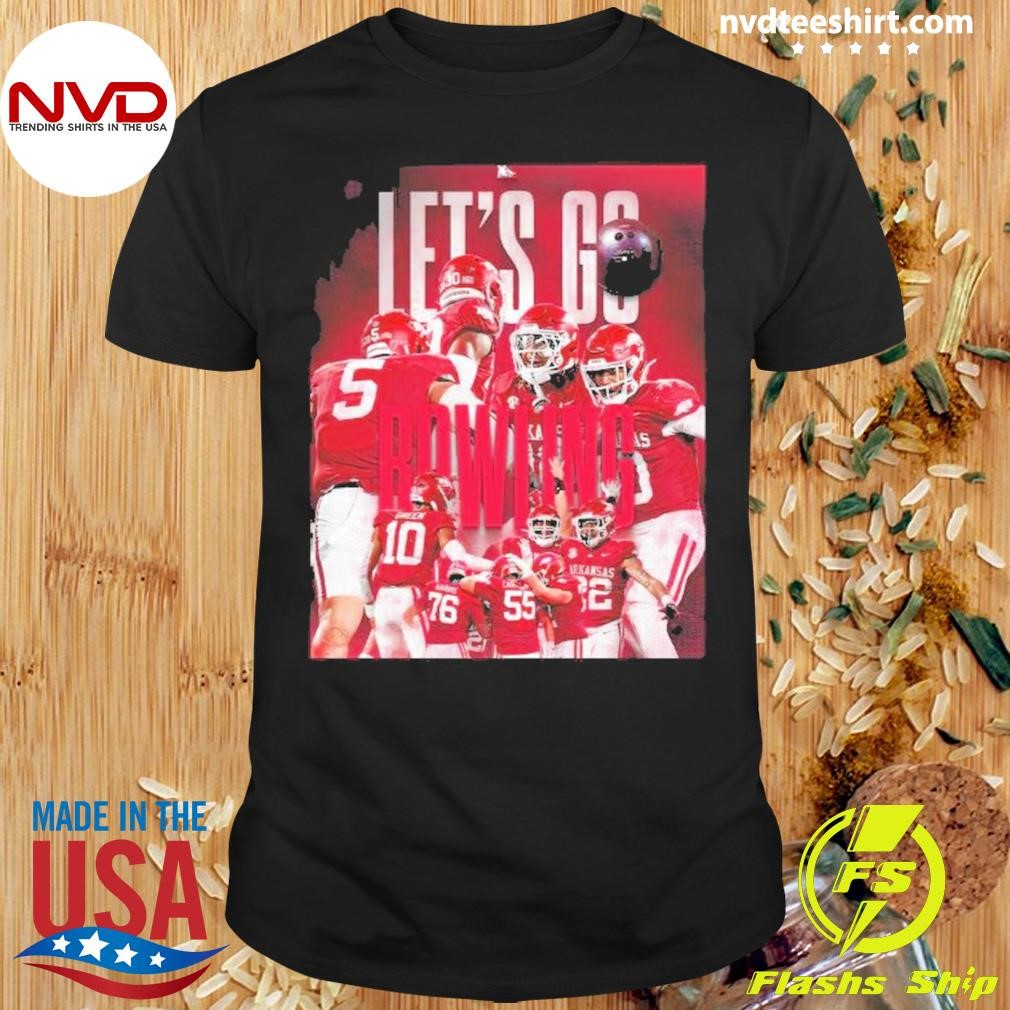 Arkansas Razorback Football Let’s Go Bowling Fourth Seasons Shirt