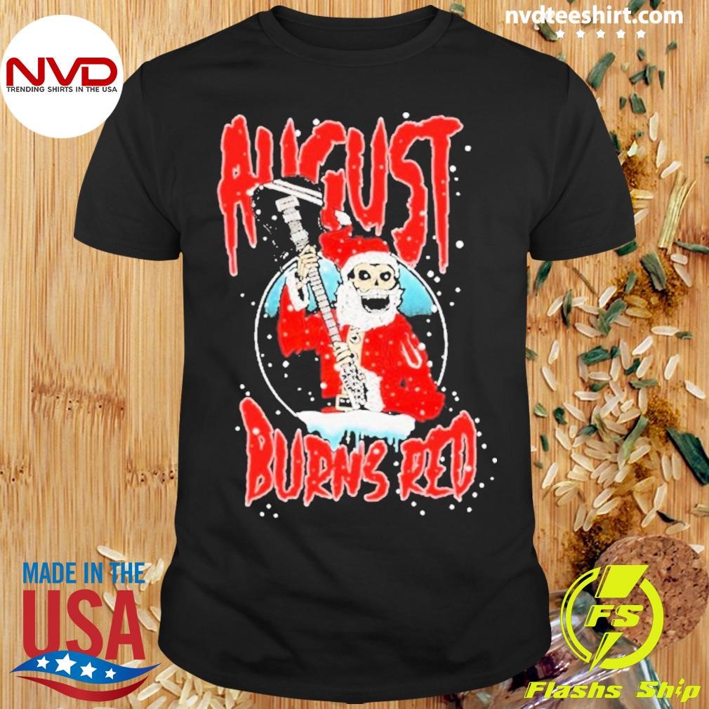 August Burns Red Shredding Santa 2024 Shirt