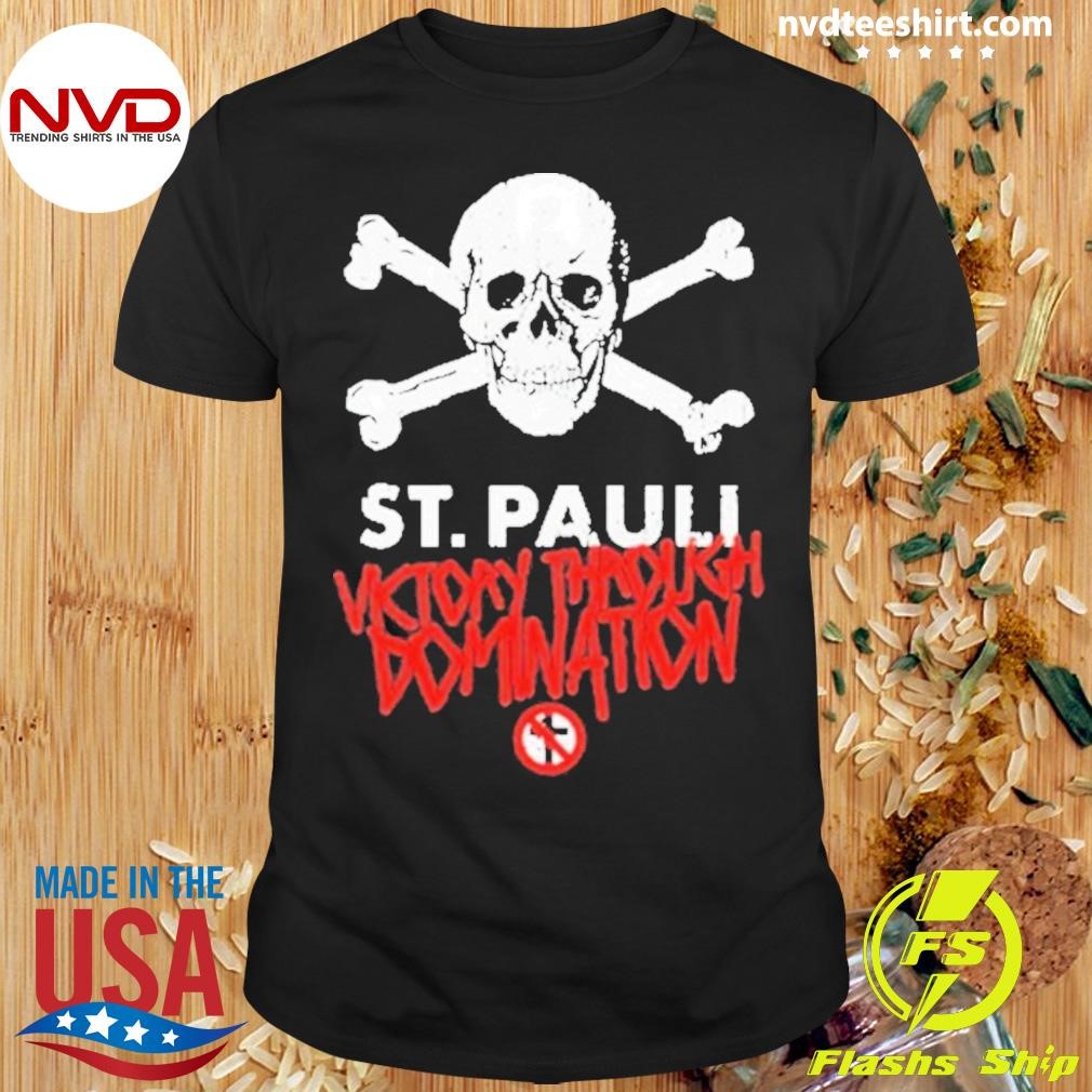 Bad Religion Fc St Pauli X Bad Religion Victory Through Domination Shirt