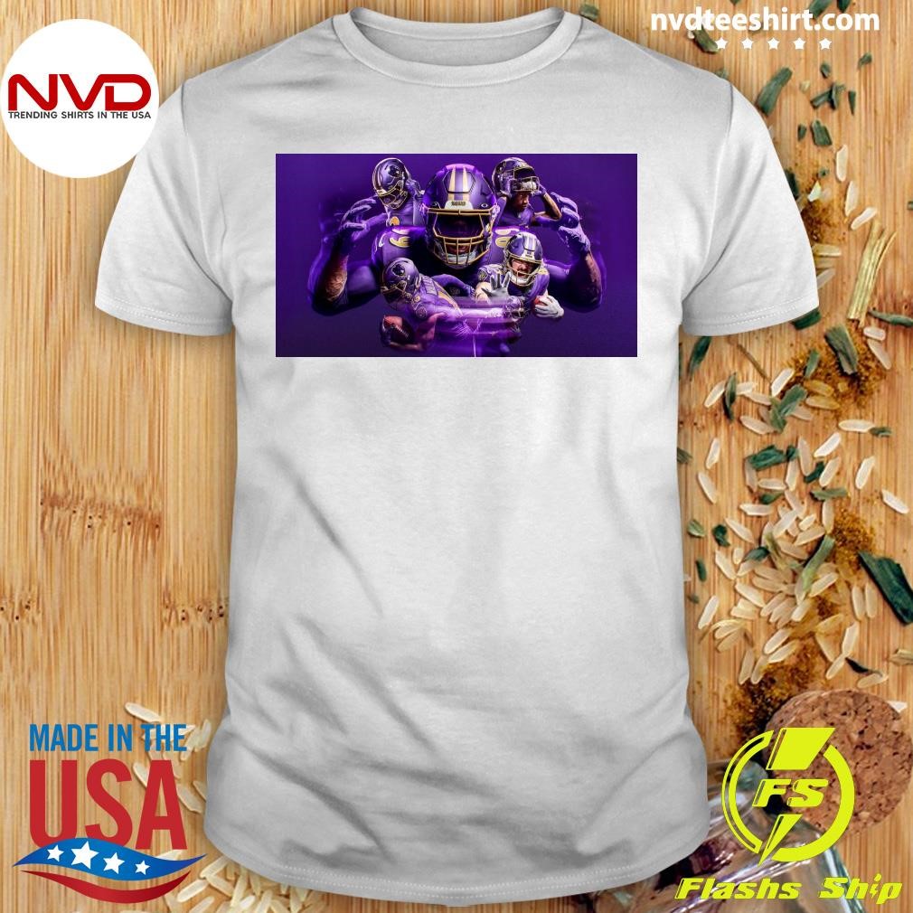 Baltimore Ravens To Debut Purple Rising Alternate Helmets On Thursday Shirt