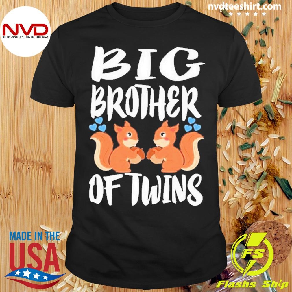 Big Brother Of Twins Squirrels 2024 Shirt