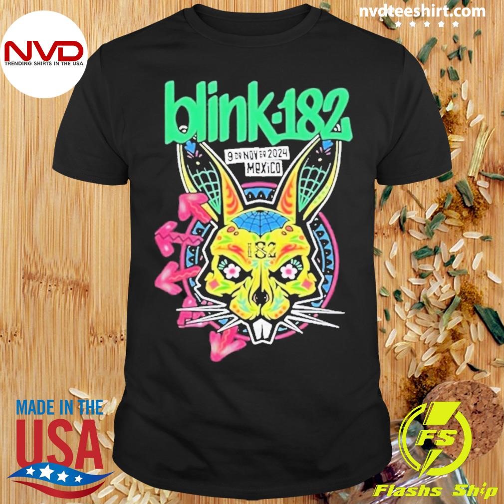 Blink 182 On Nov 9 2024 in Mexico City Shirt