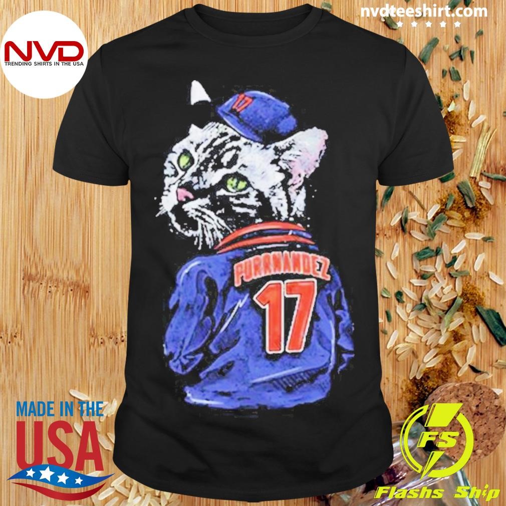 Cat Keith Hernandez New York M Purrnandez Jacket Shirt