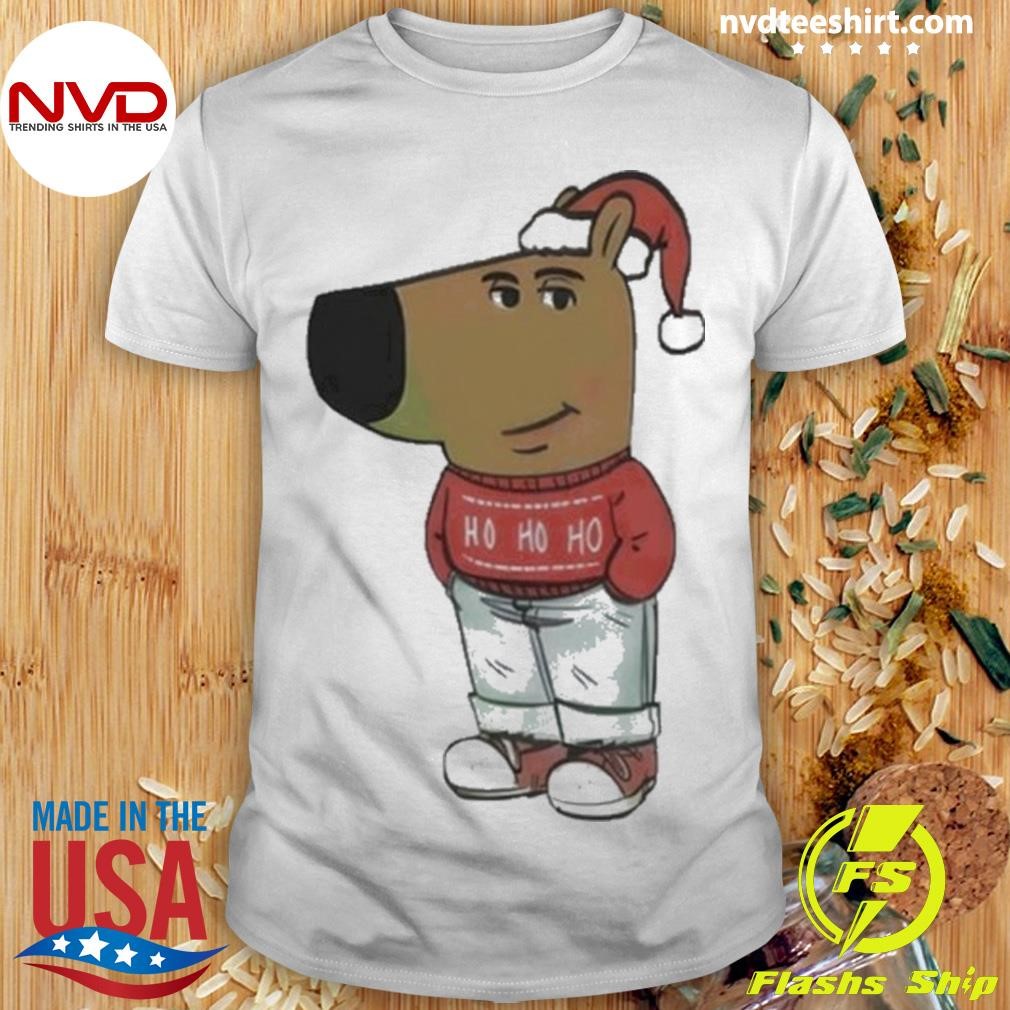 Chill Guy Dog Christmas Shirt