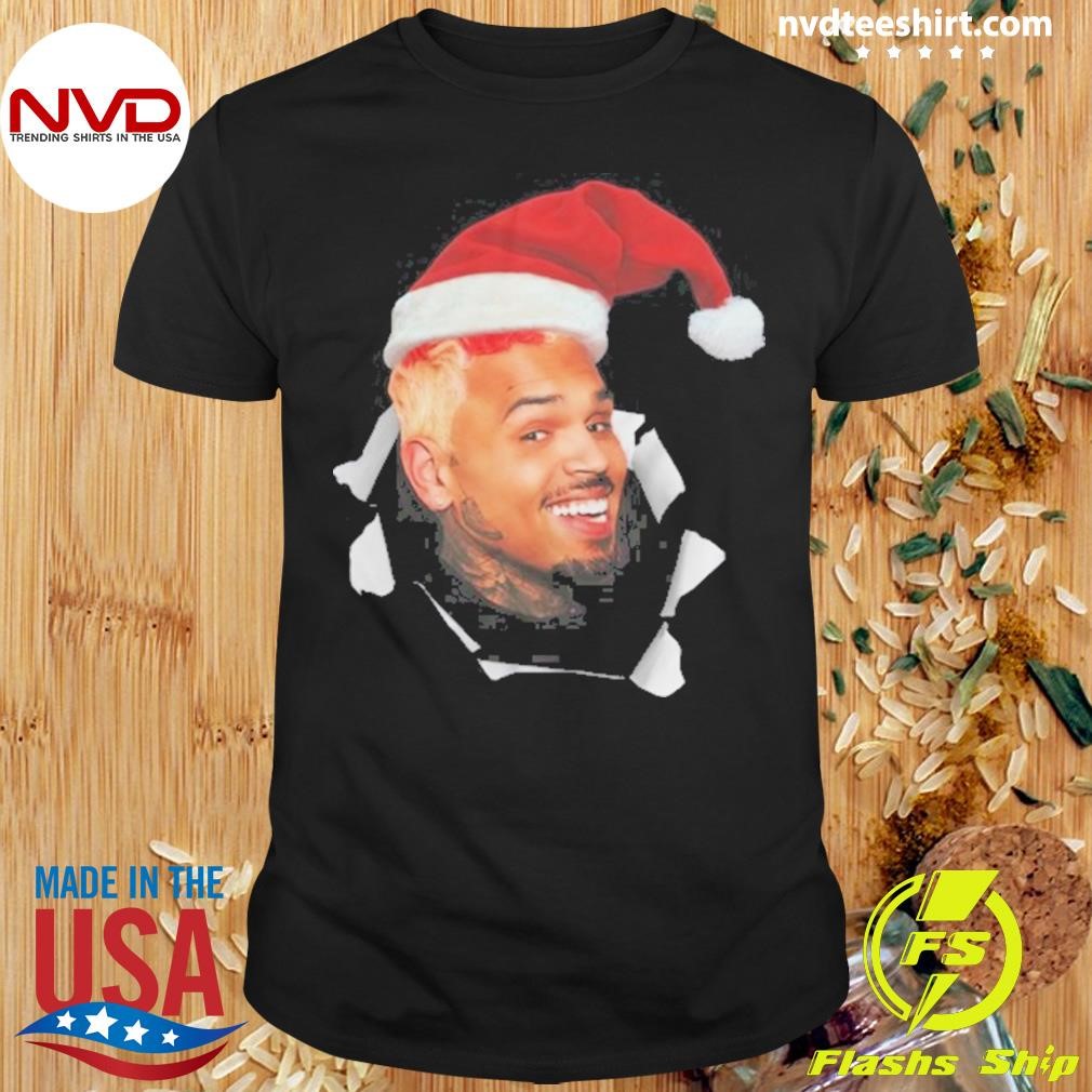 Chris Brown It'S Giving Christmas Sweater Shirt