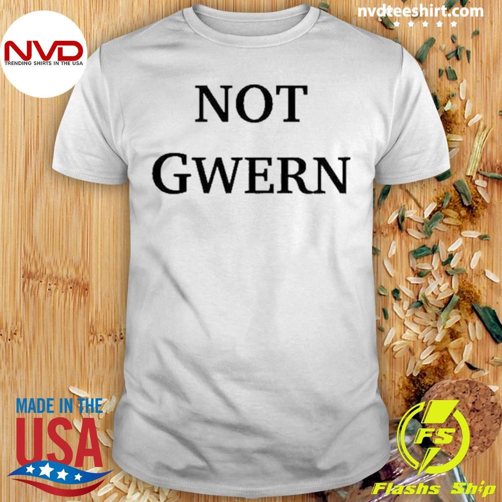 Chris Painter Wearing Not Gwern Shirt