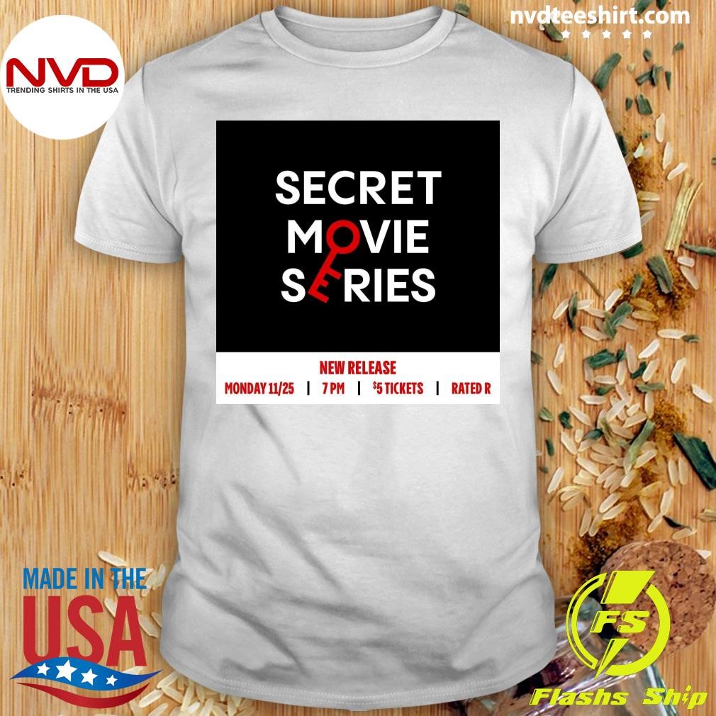 Cinemark Secret Movie Series November 2024 Shirt