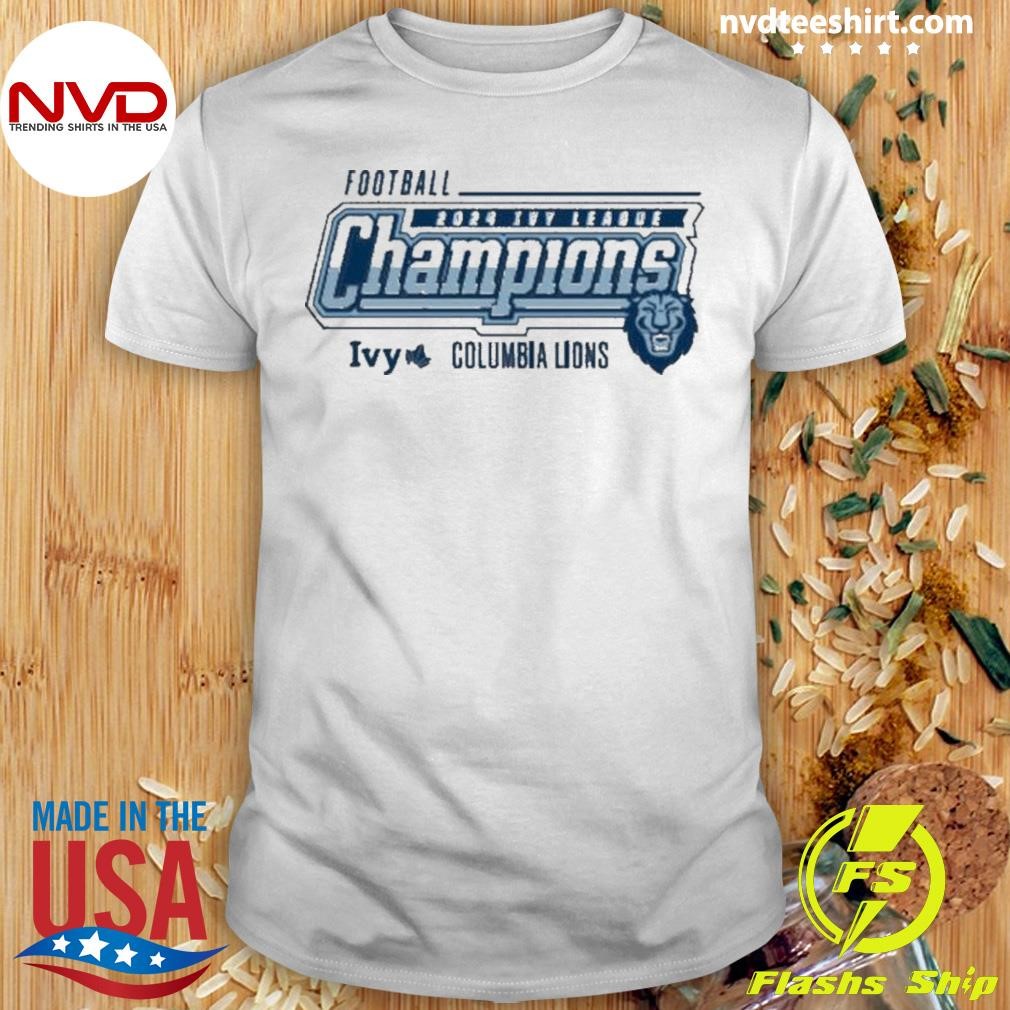 Columbia Lions Football 2024 Ivy League Champions Shirt