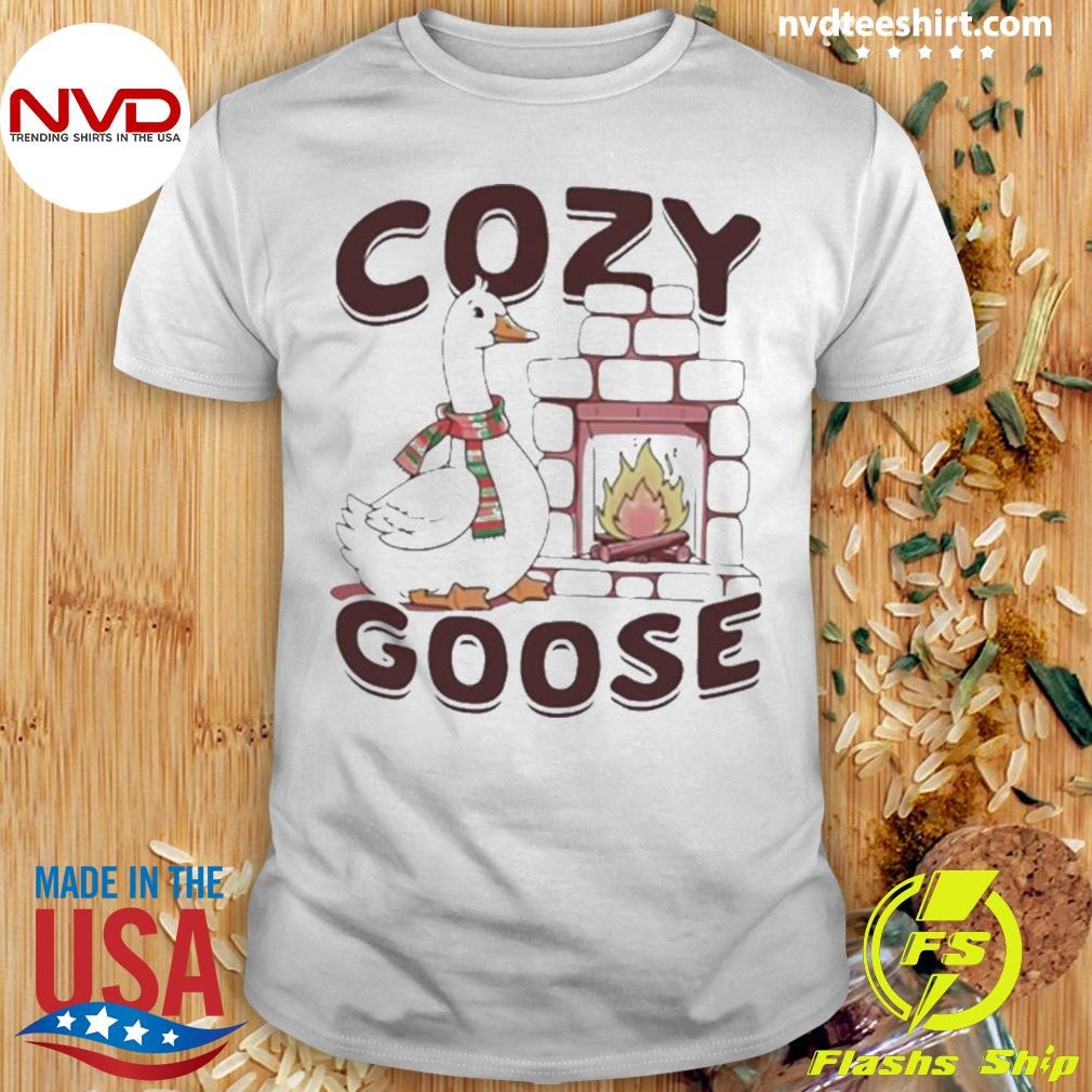 Cozy Goose Christmas Shirt