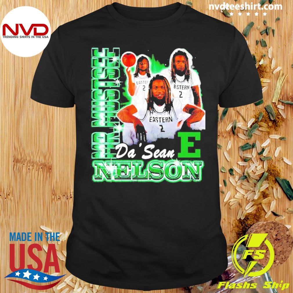 Da’sean Nelson Eastern Michigan Eagles Cartoon Shirt