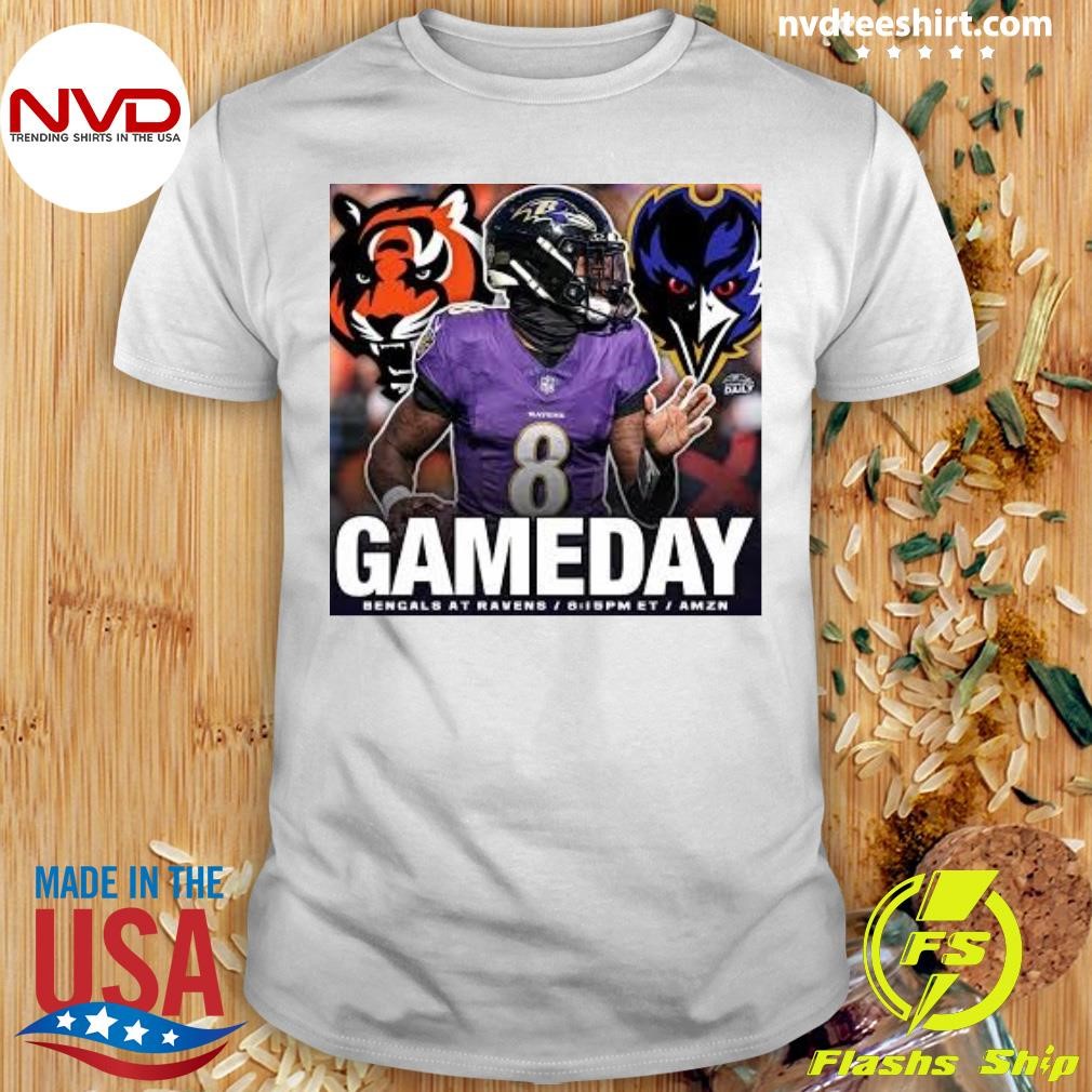 Dawson Ravens Fanpage Gameday Bengals At Ravens Shirt