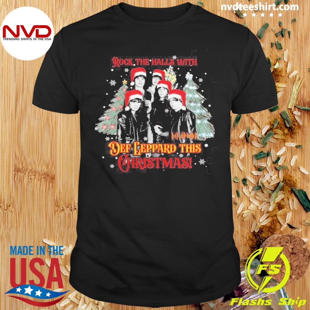 Def Leppard Rock The Hall With This Christmas 2024 Shirt