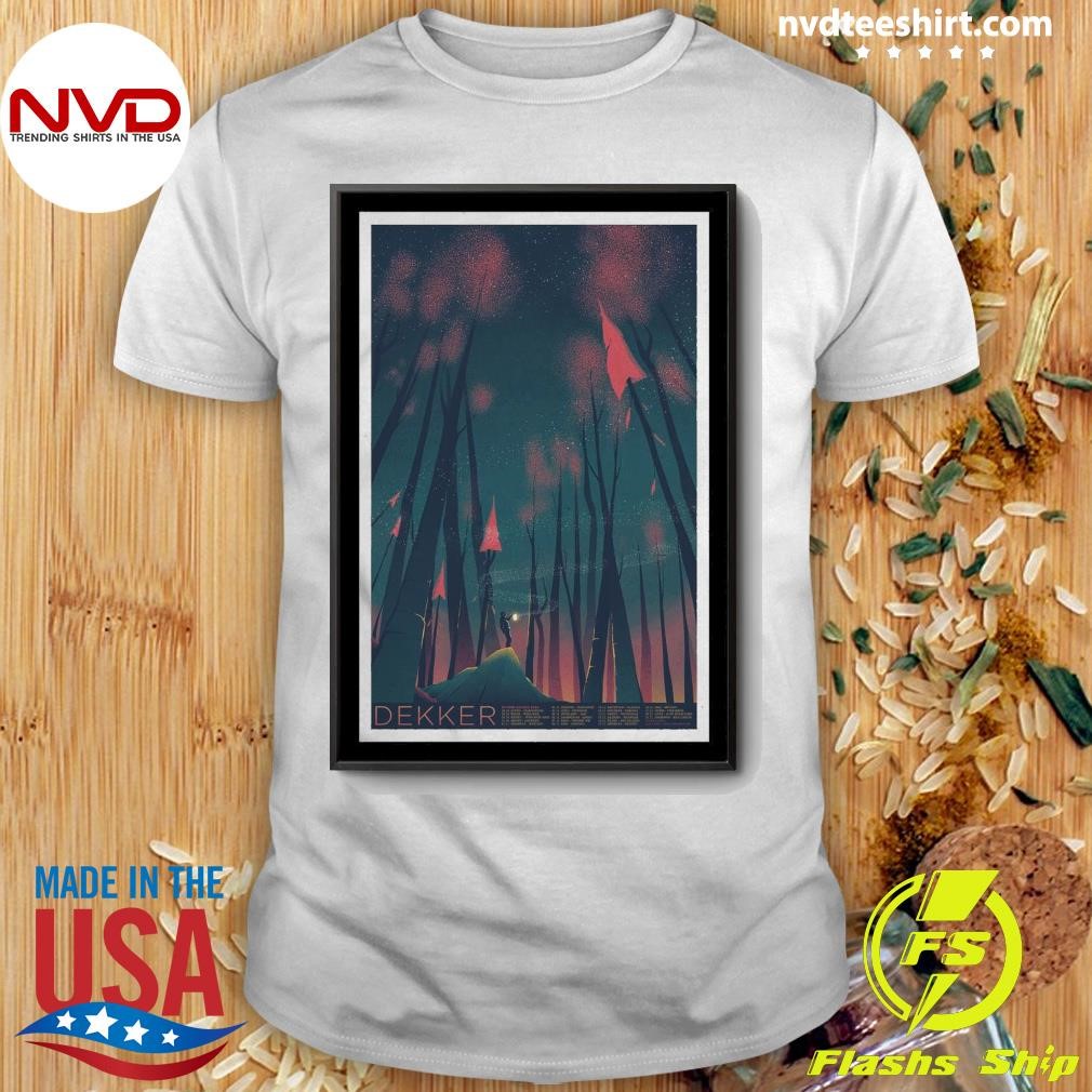 Dekker Future Ghost 2024 Show Poster Shirt