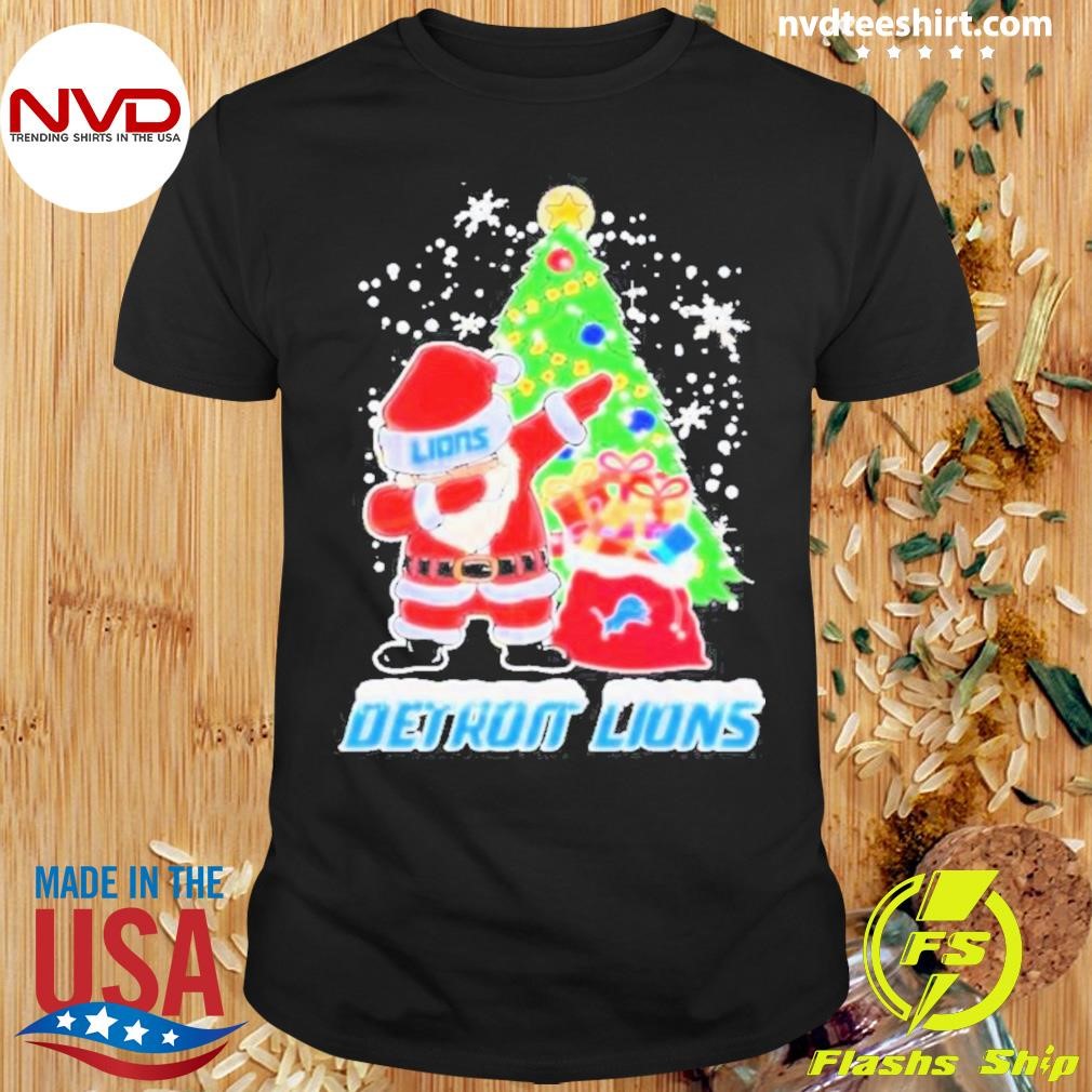 Detroit Lions Happy Holliday Christmas Gifts Shirt