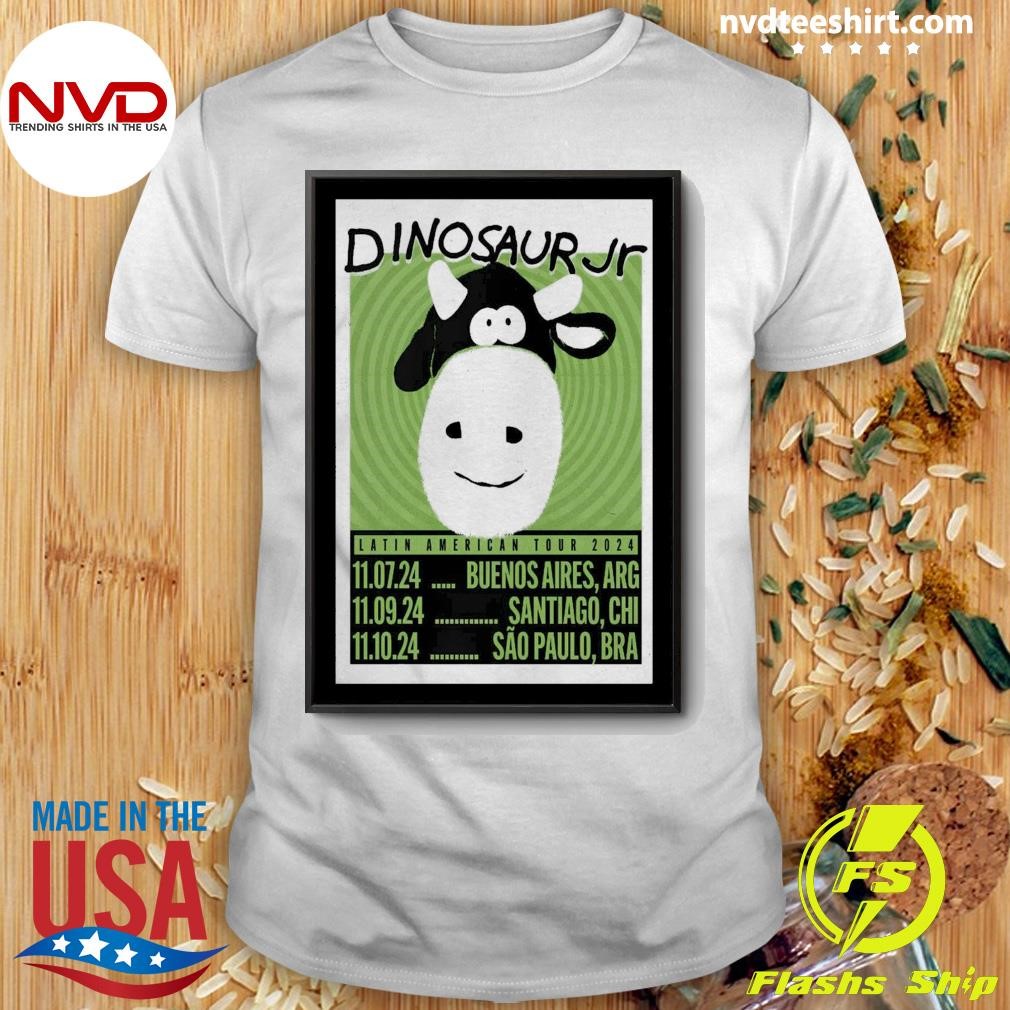 Dinosaur JR Latin American Tour Nov 2024 Shirt