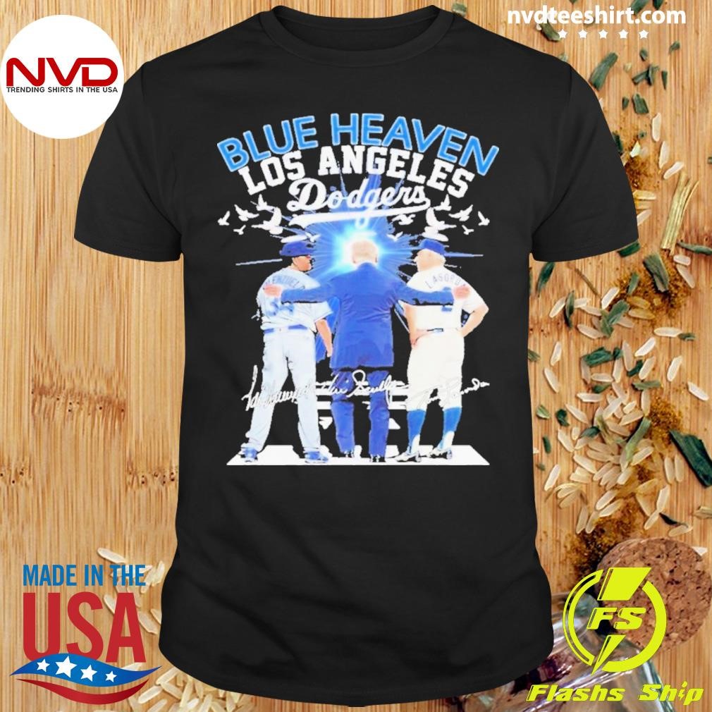 Dodgers Blue Heaven Valenzuela Lasorda Mike Scioscia 2024 Shirt