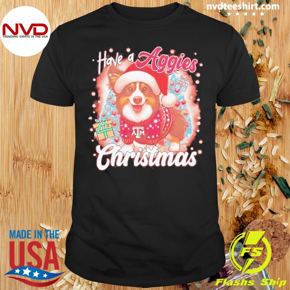 Dog Have a Texas A&M Aggies Christmas 2024 Shirt