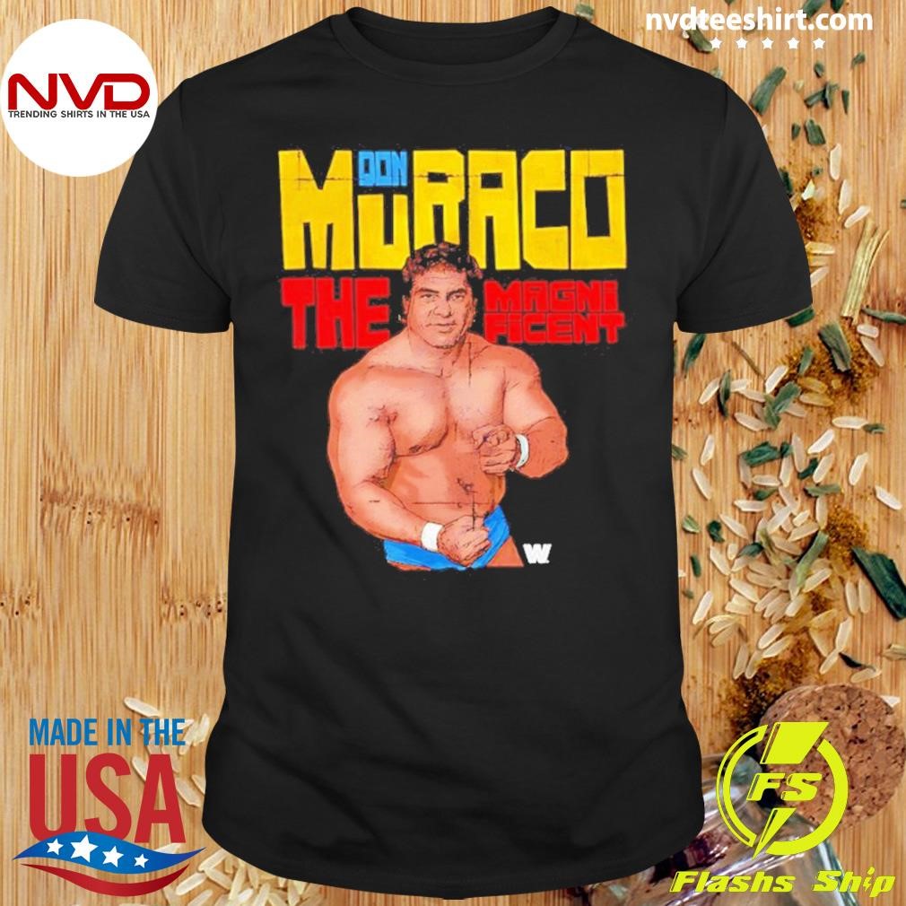 Don Muraco The Magnificent Wwe Cartoon Shirt