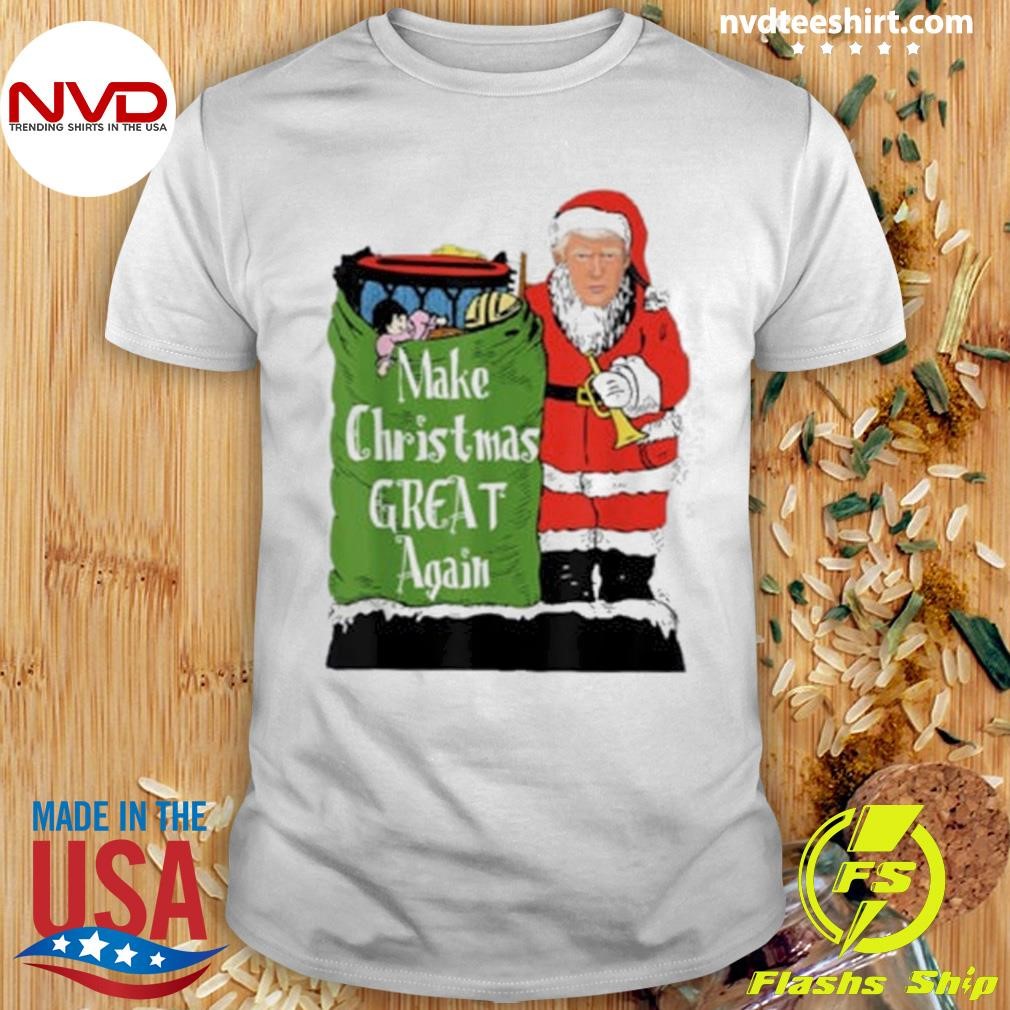 Donald Trump Christmas, Make Christmas Great Again Shirt