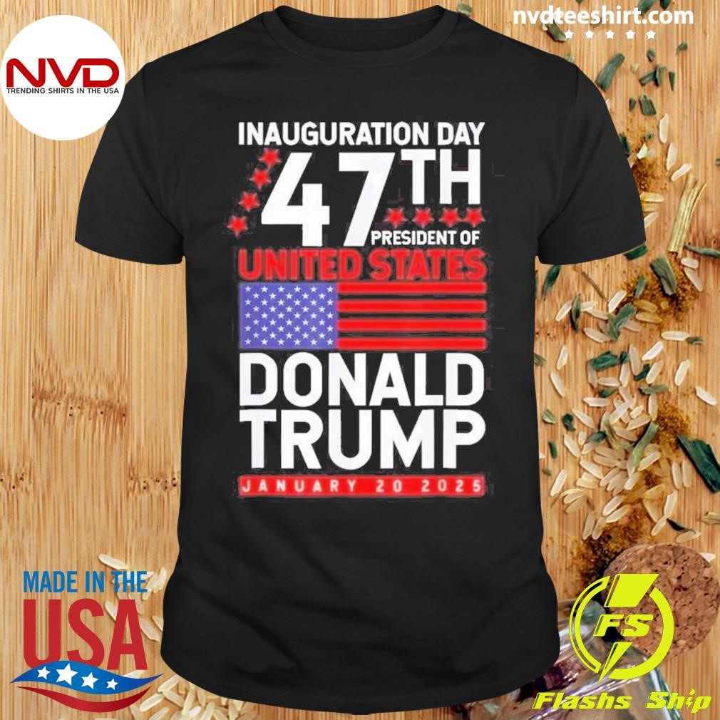 Donald Trump Won 2024 47th President Usa Shirt