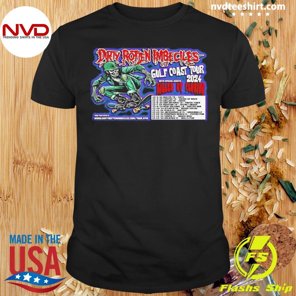 Dri Band Gulf Coast Tour Dec 2024 Poster Shirt