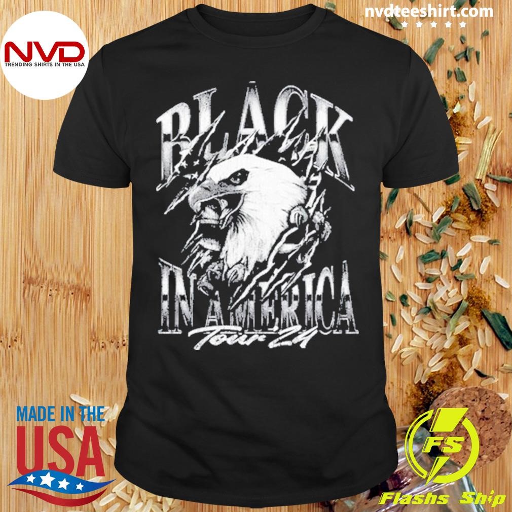 Eagle Vince Staples Black In America Eagle Tour Shirt