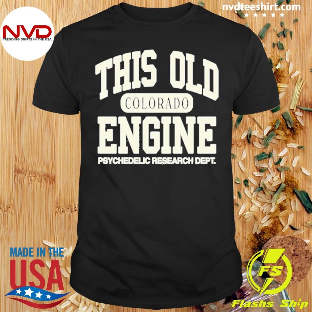 Engine Psych Research Dept Shirt