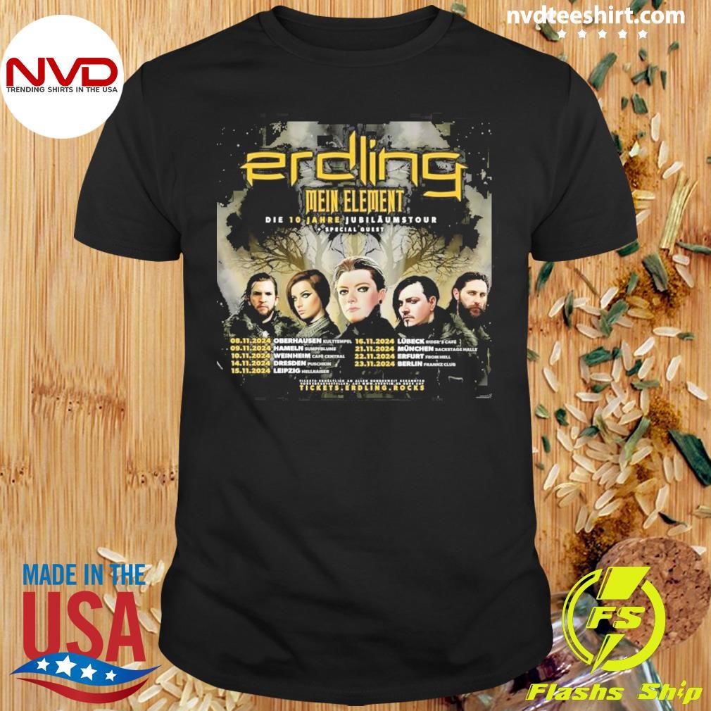 Erdling Mein Element Tour 2024 Shirt