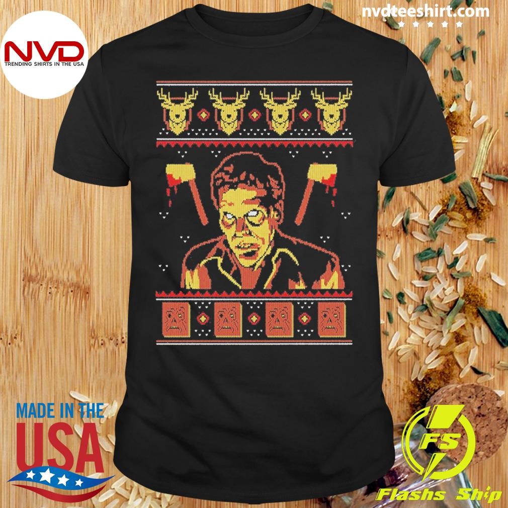 Evil Dead 2 Groovy Christmas Shirt